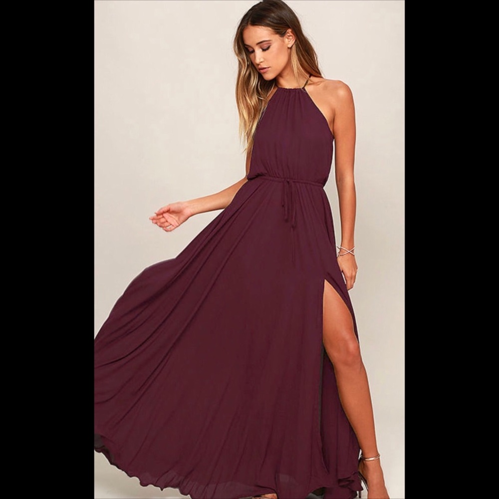 Plum Purple Maxi Long Dress | Lulus